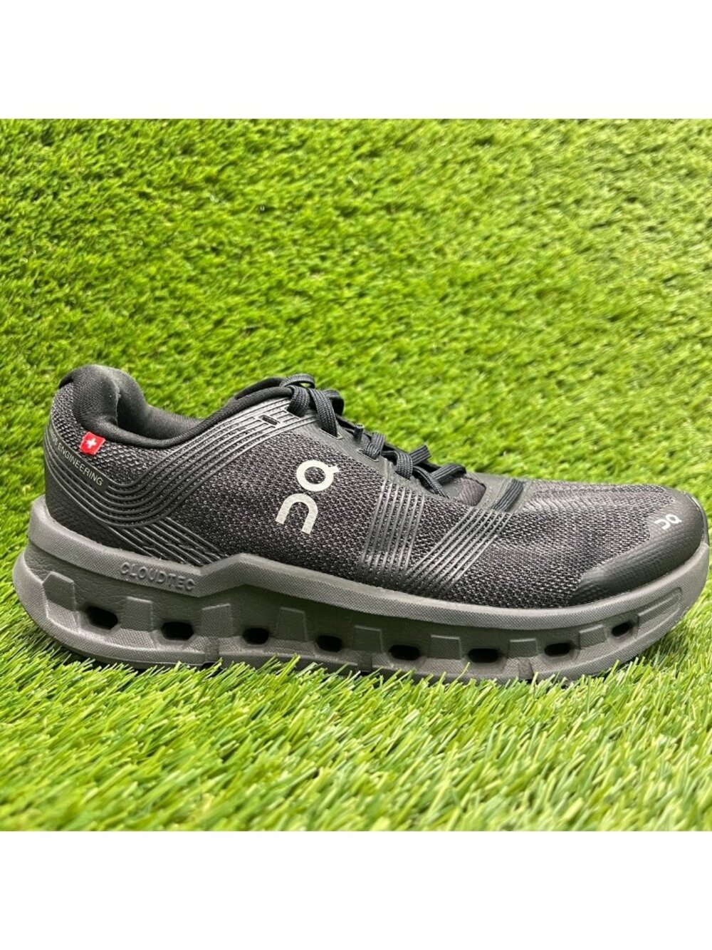 On Cloudgo Womens Size 6.5 Black Eclipse Athletic Running Walking Shoes Sneakers